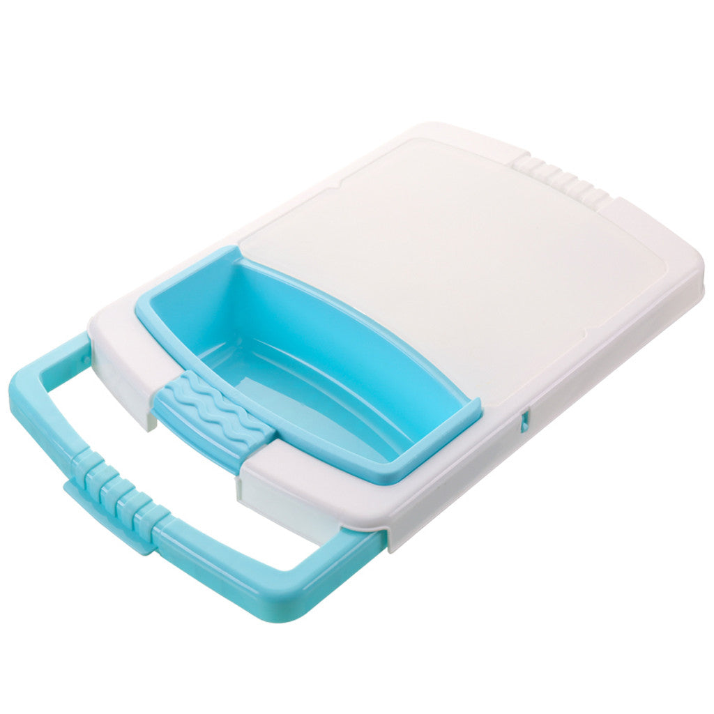 3-in-1 Cutting Board with Drain Basket