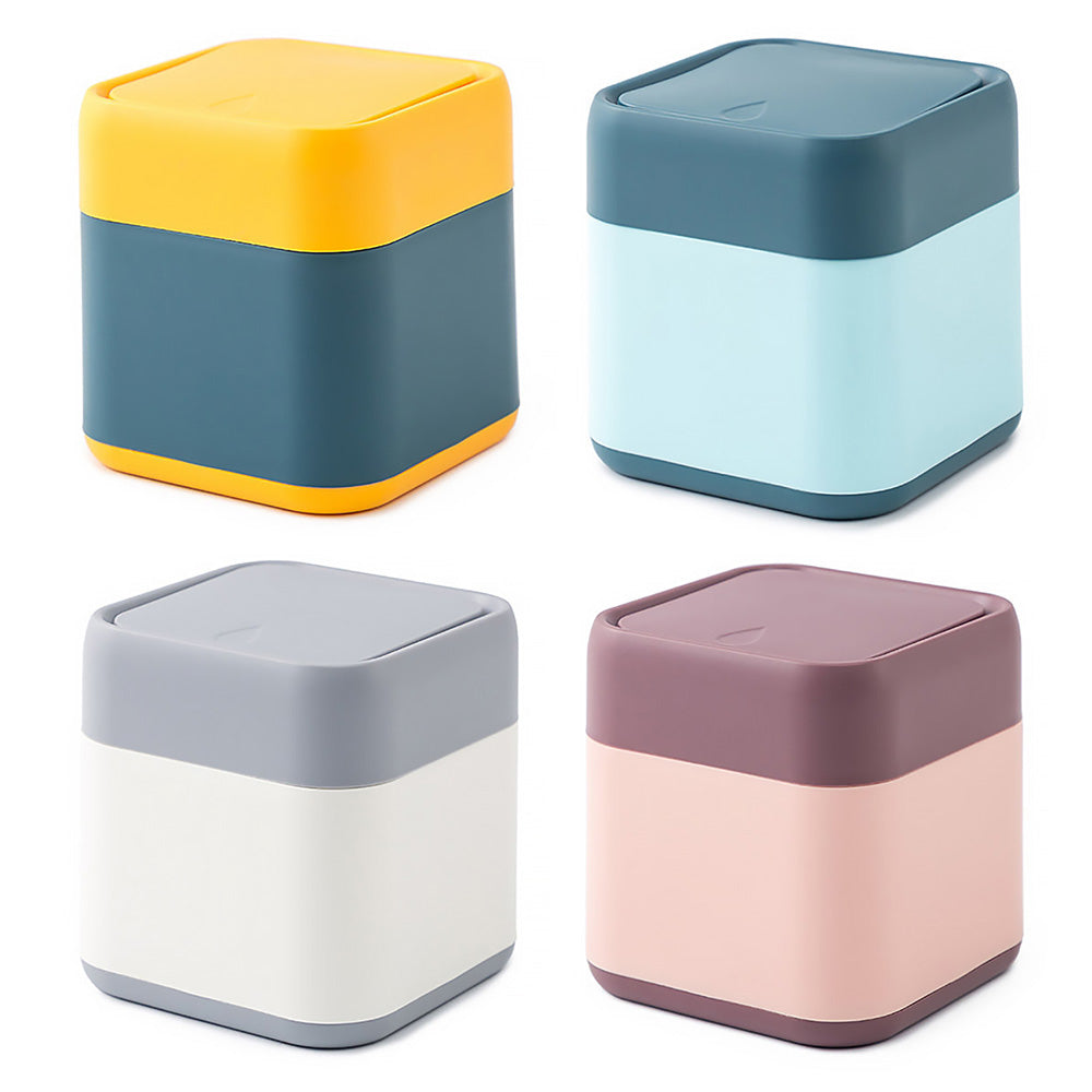 Mini Push-Lid Storage Bins
