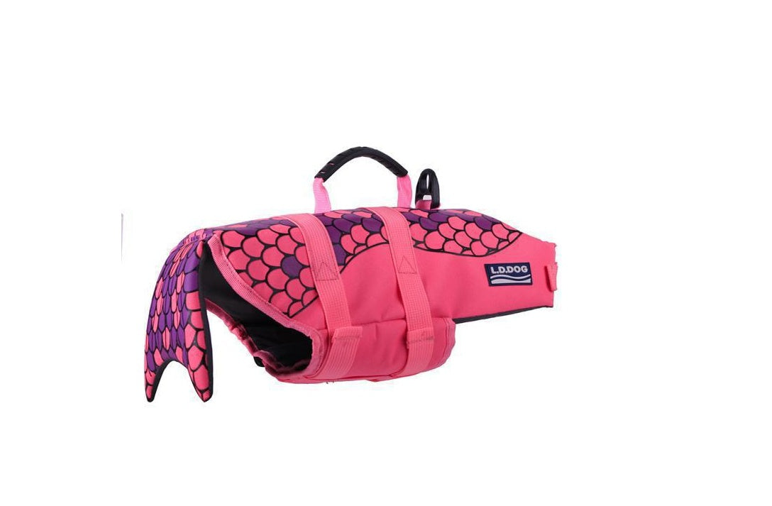 Dog Life Jacket, Mermaid or Shark