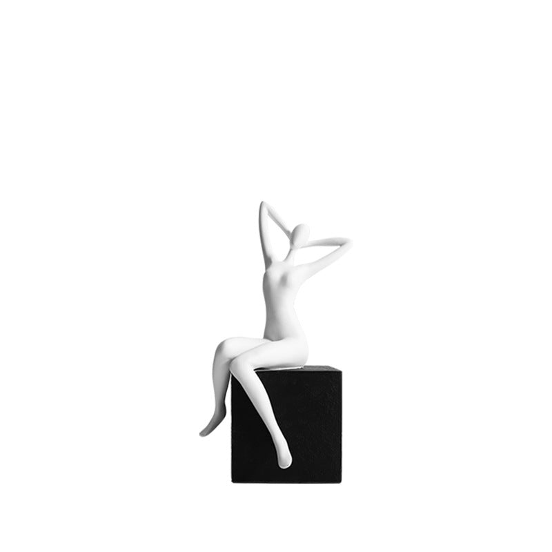 Modern Resin Figure Sculpture