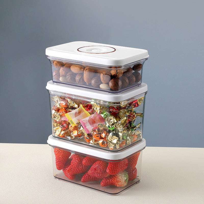 Clear Fruit and Vegetable Storage Boxes