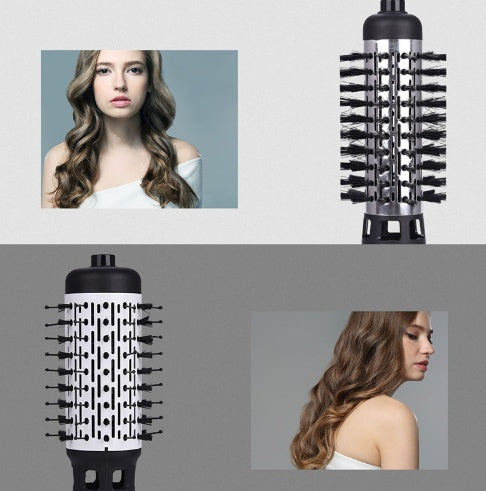 2-in-1 Hot Air Brush and Curling Wand