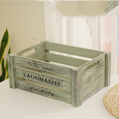 Vintage Wooden Storage Boxes
