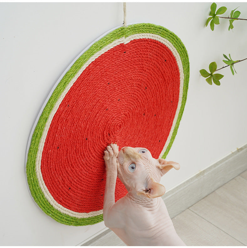 Watermelon Sisal Cat Scratching Pad