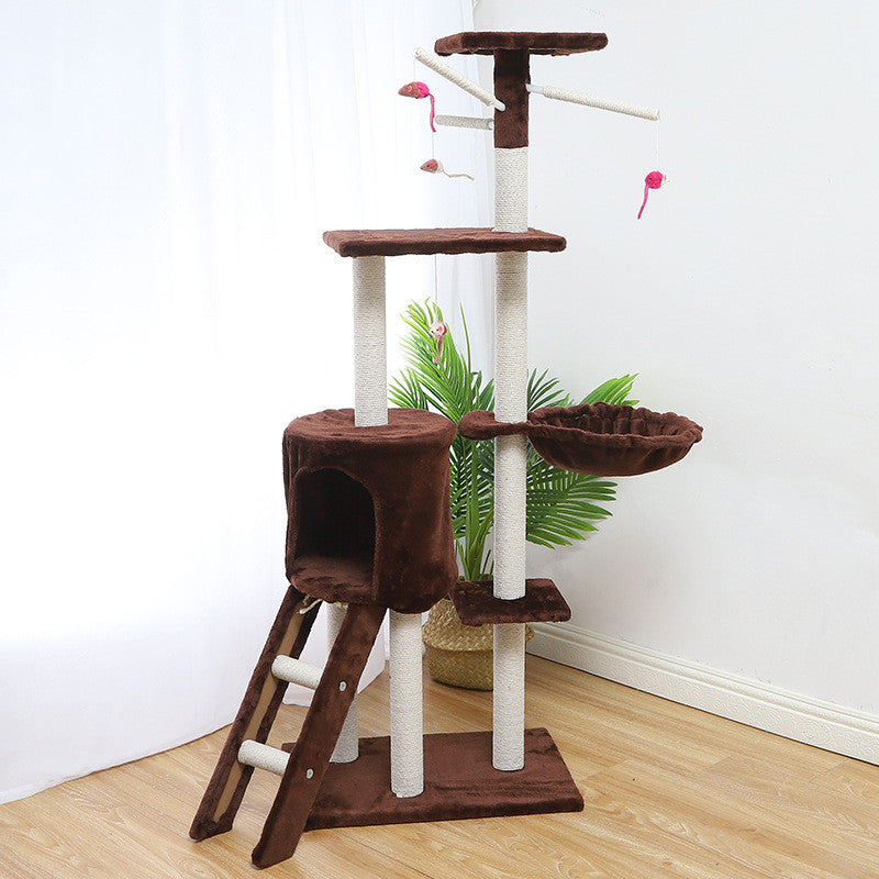 Cat Tree with Condo, 55 in