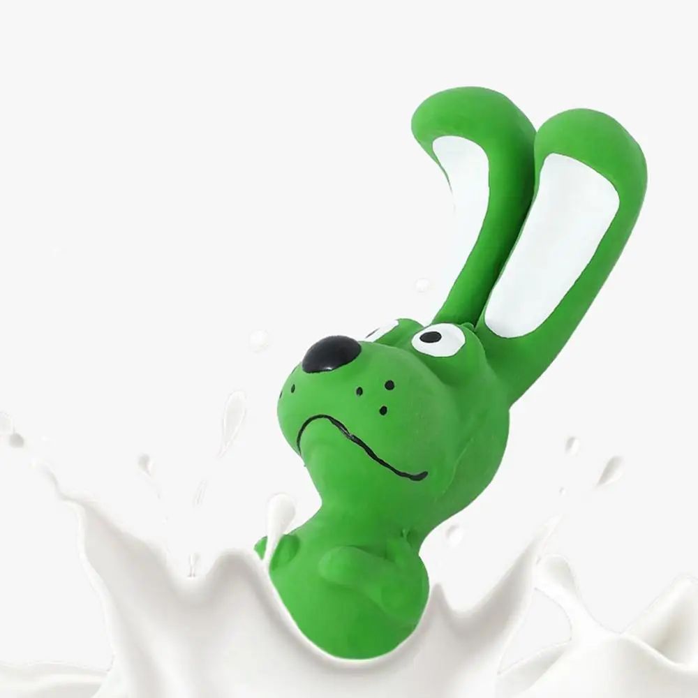 Squeaky Latex Hippo Dog Toy