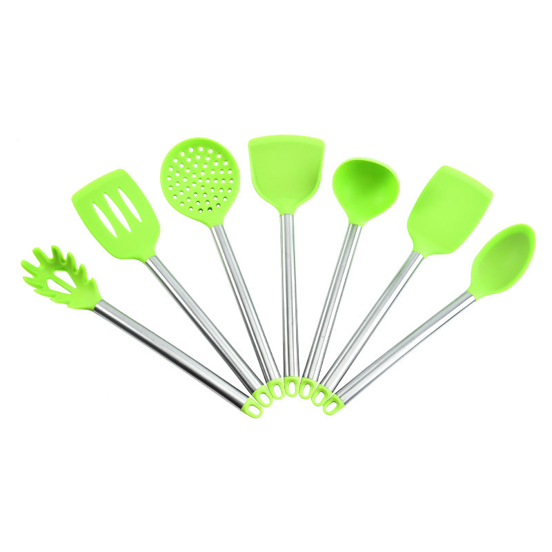 7-Piece Silicone Kitchen Utensil Set
