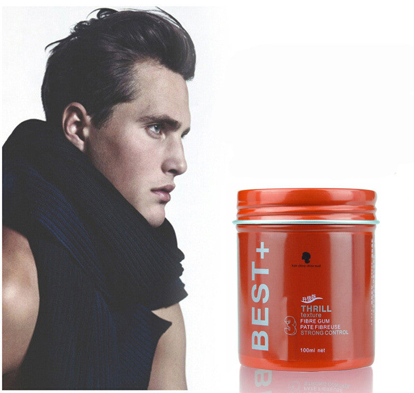 Matte Fiber Hair Styling Clay, 100 g