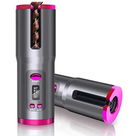 Cordless Automatic Hair Curler, USB Rechargeable