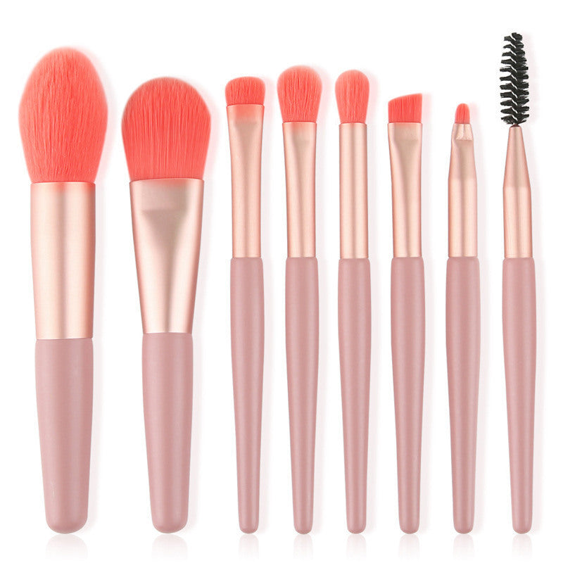 8-Piece Morandi Makeup Brush Set