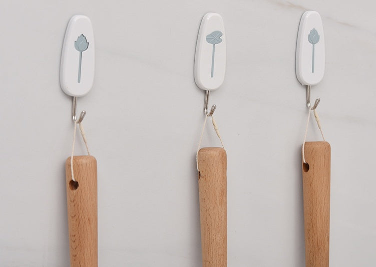 Wooden-Handle Toilet Brush