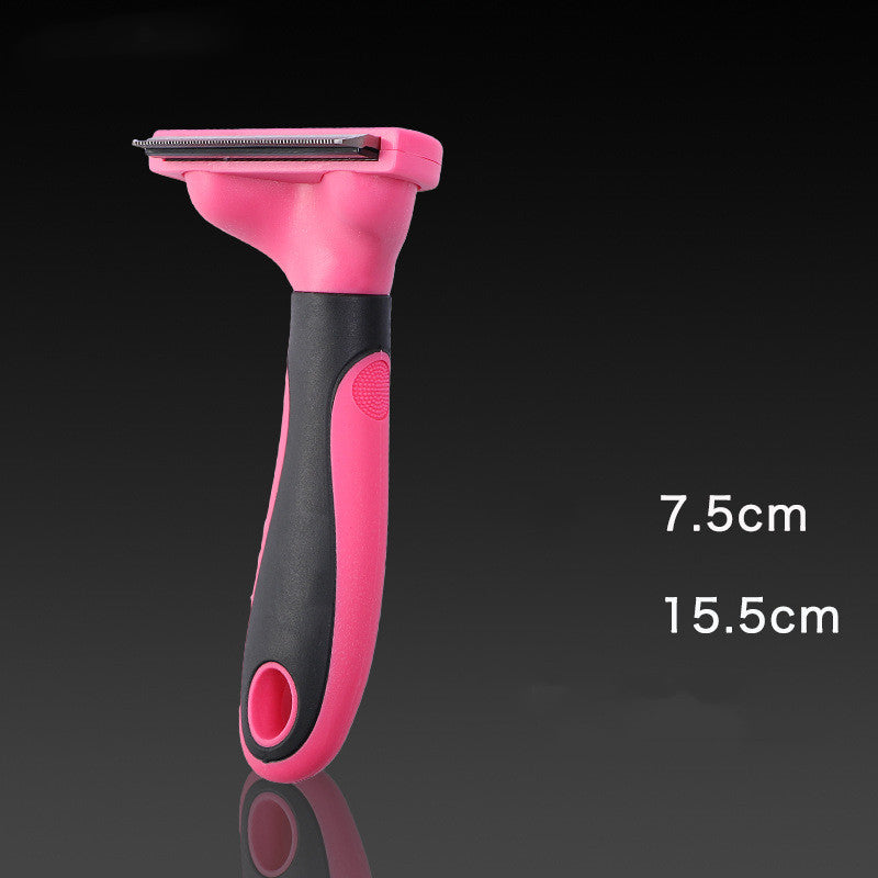 Dog Detangling Brush with Non-Slip Handle