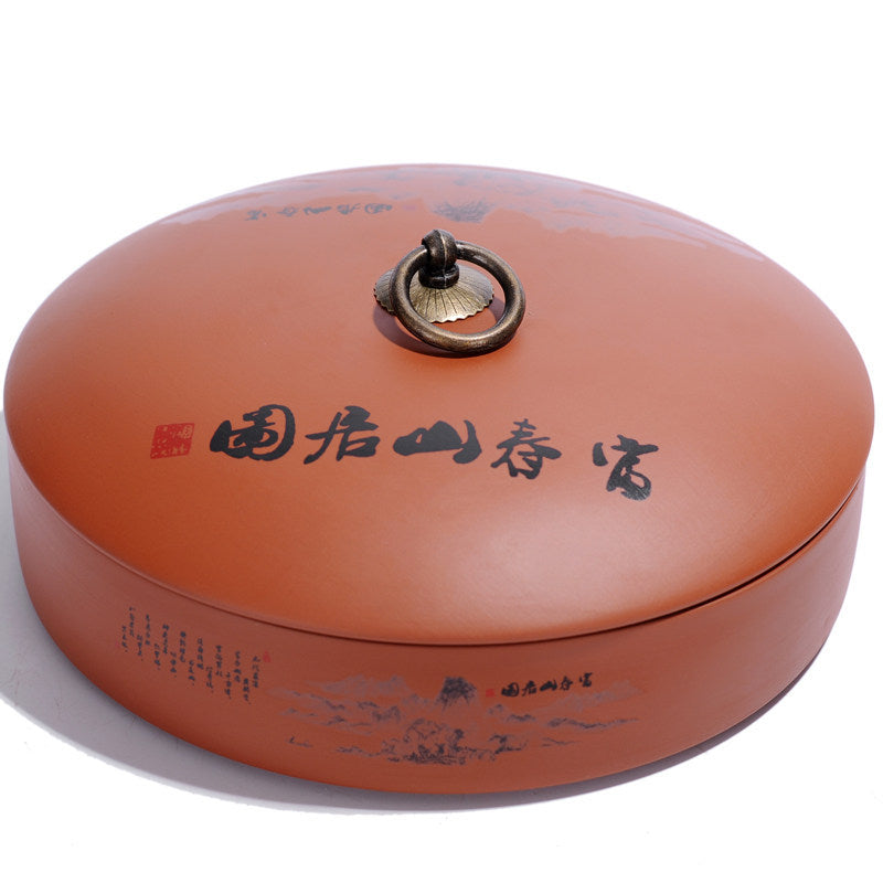 Clay Tea Caddy