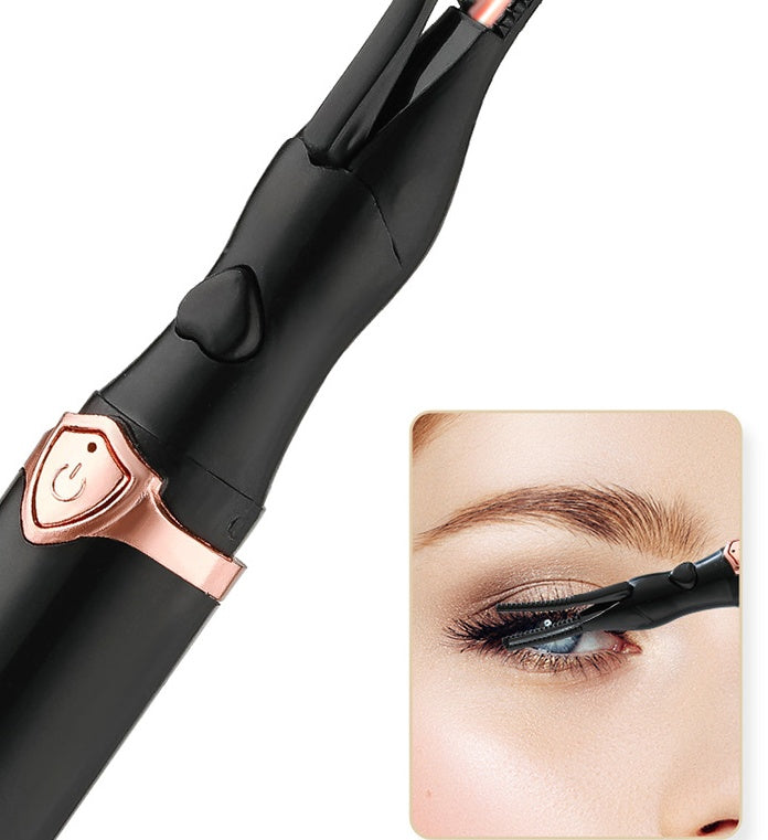 Rechargeable Heated Eyelash Curler, 360° Comb