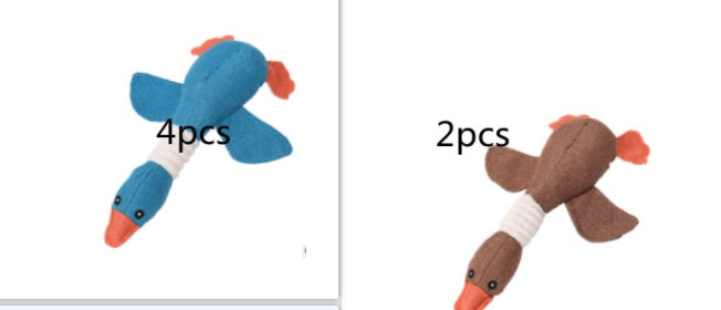 Squeaky Plush Dog Toy