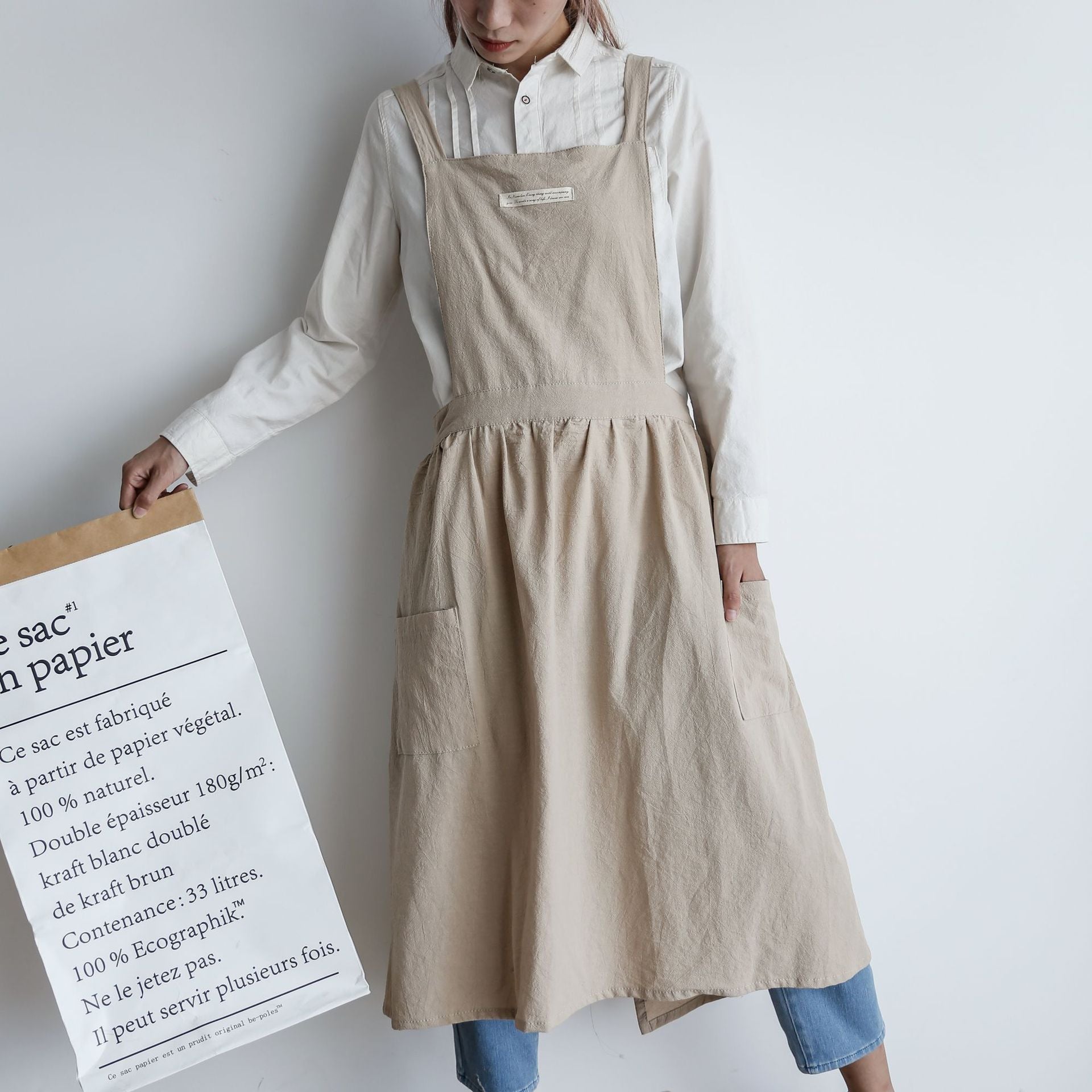 Cotton Kitchen Apron