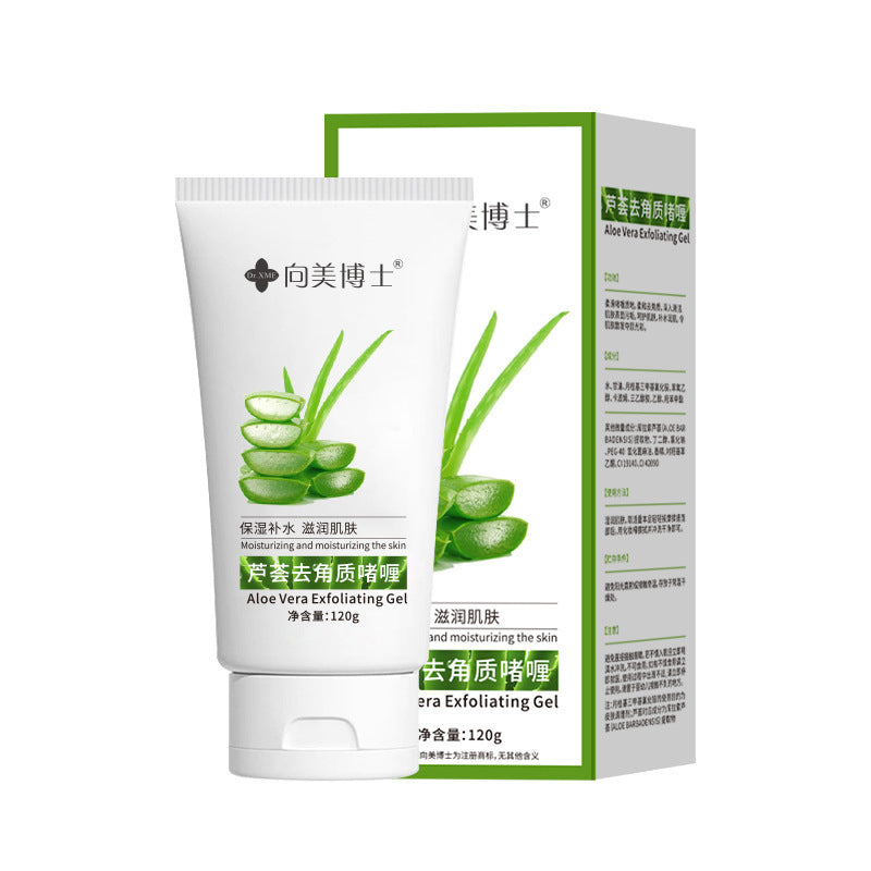 Aloe Exfoliating Facial Scrub Gel, 120 g