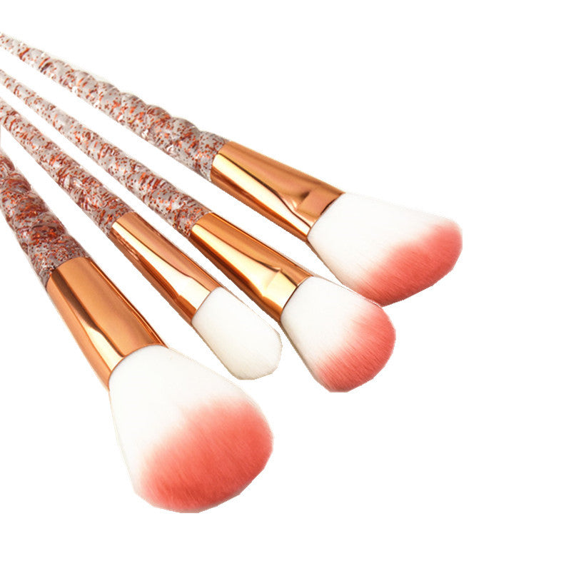 8-Piece Makeup Brush Set, Acrylic Handles