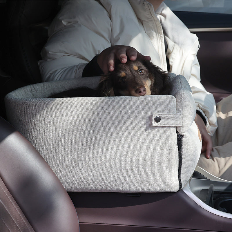 Pet Car Seat Bed for Small Dogs and Cats