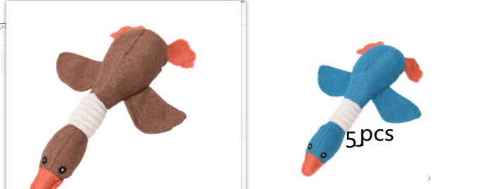 Squeaky Plush Dog Toy