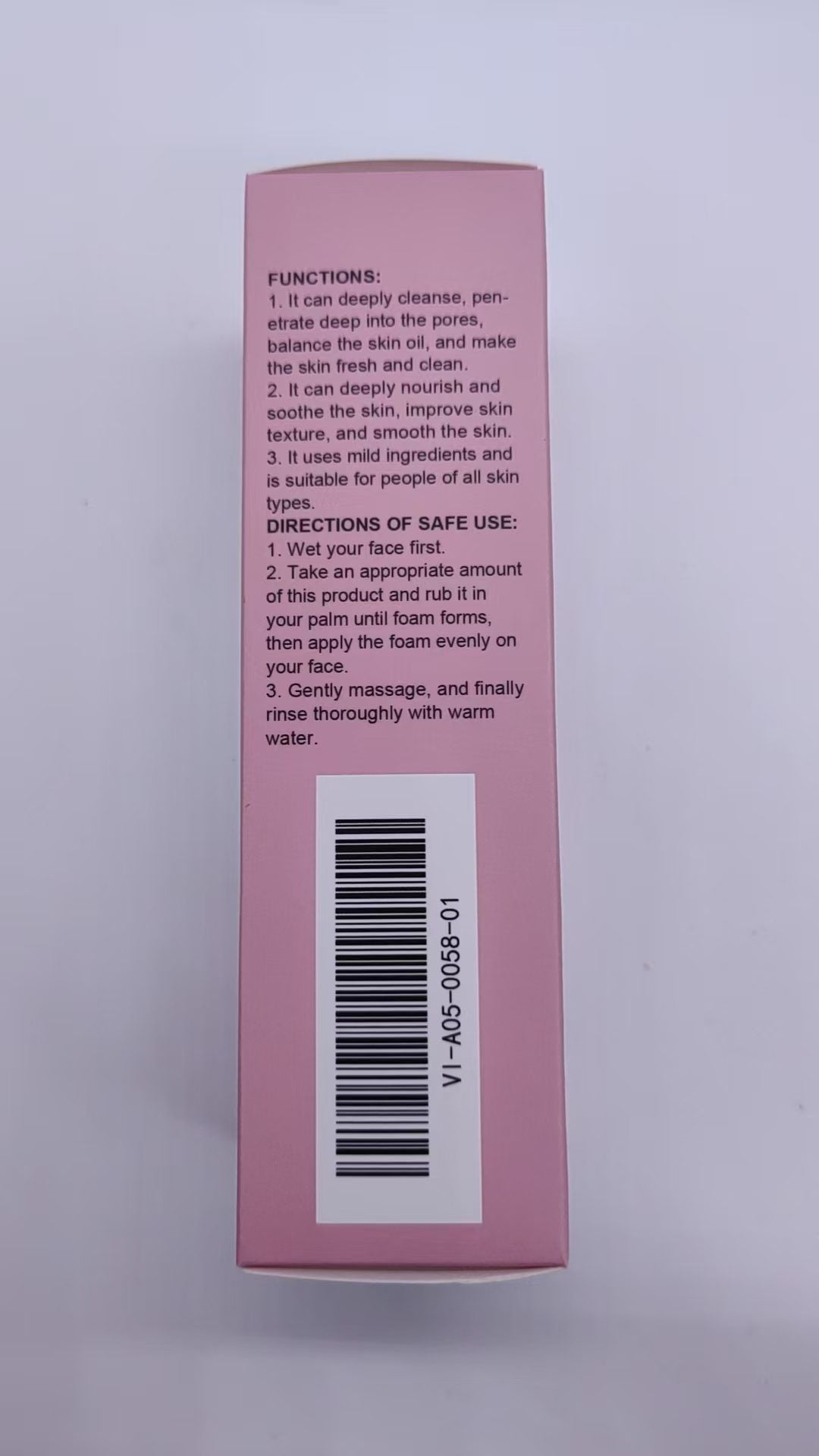 Viareline Facial Cleansing Wash, 114 g