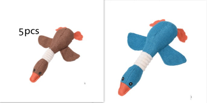Squeaky Plush Dog Toy
