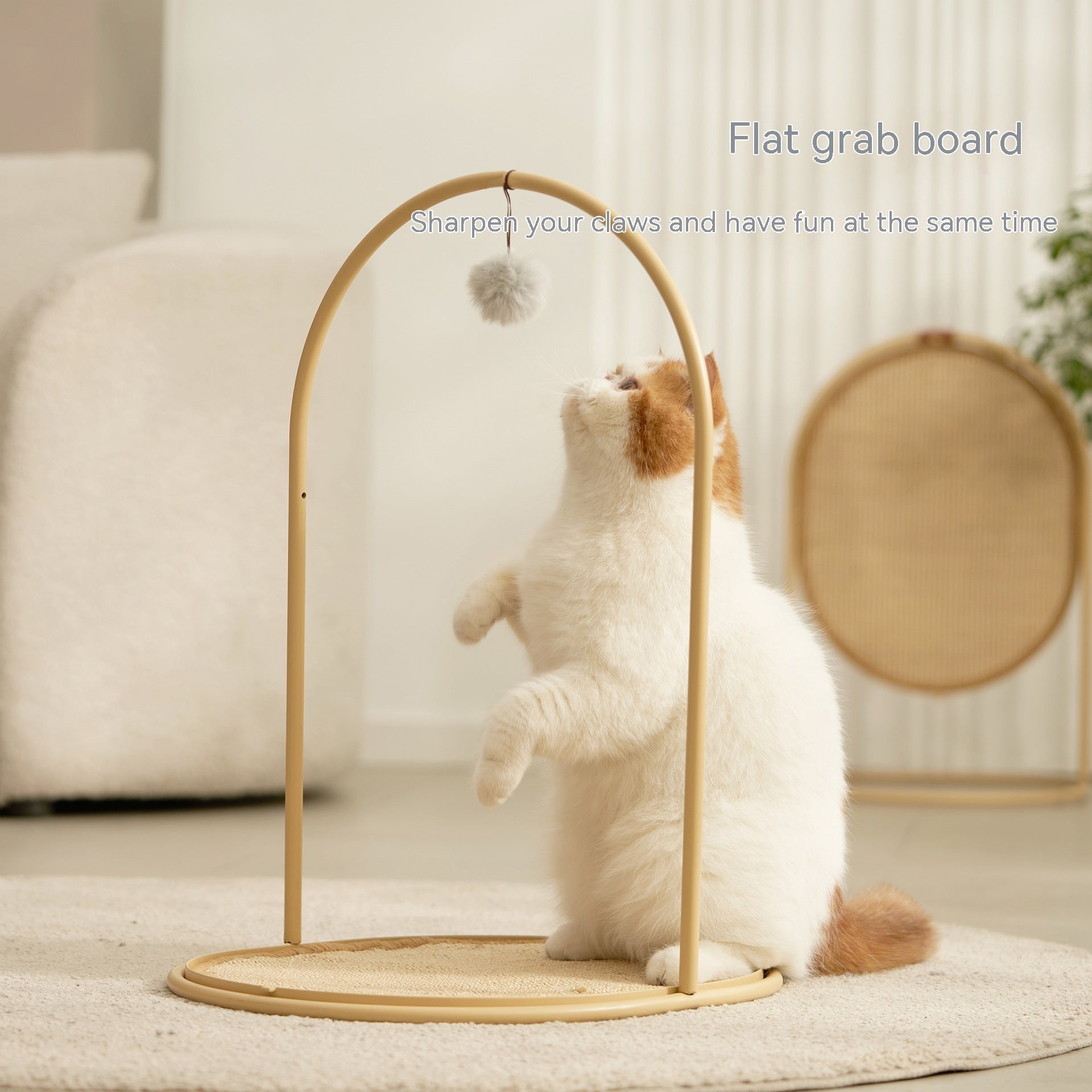 Large Arched Sisal Cat Scratcher