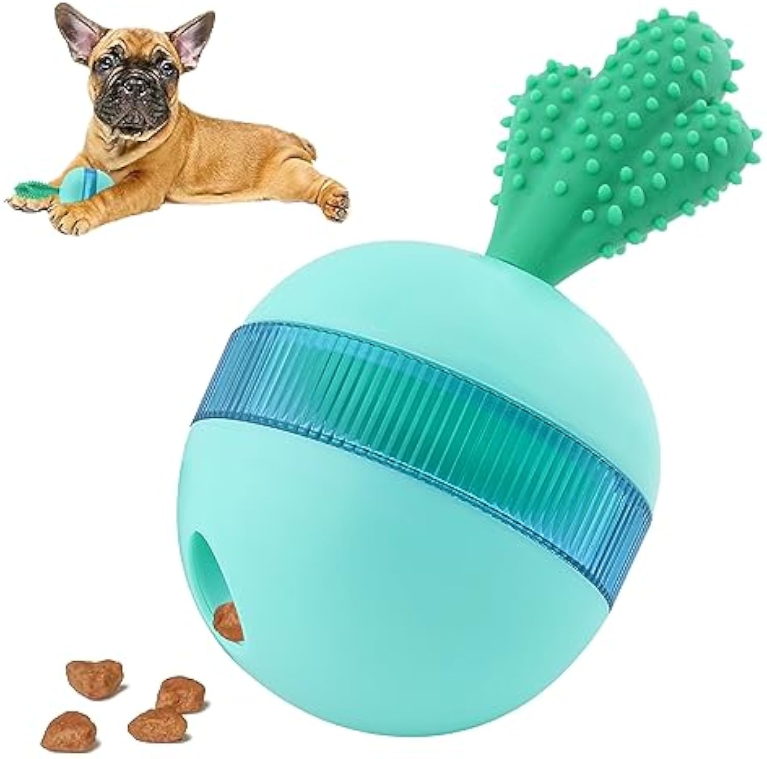 Wobbling Treat-Dispensing Ball