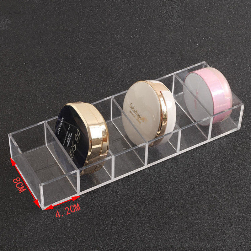 Clear Makeup Palette Organizer with Dividers