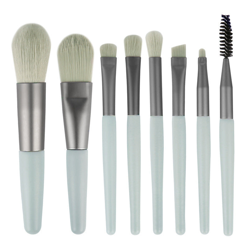8-Piece Morandi Makeup Brush Set