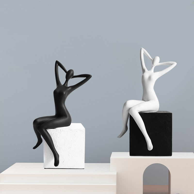 Modern Resin Figure Sculpture