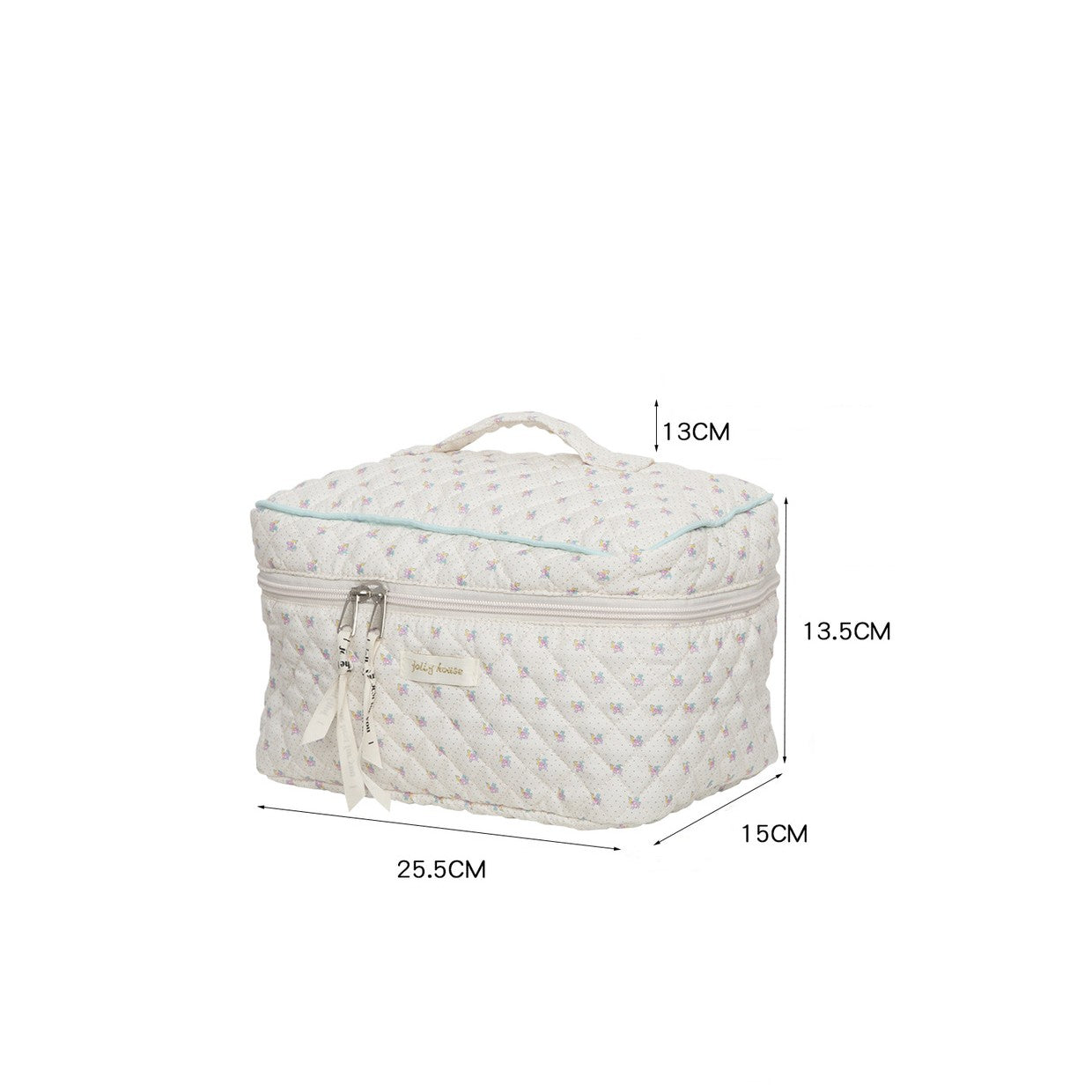 Printed Cotton Toiletry Bag