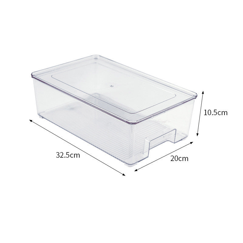 Clear Stackable Fridge Storage Drawers