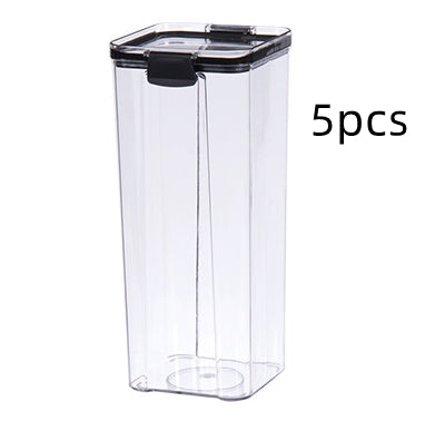 Airtight Square Food Storage Jars