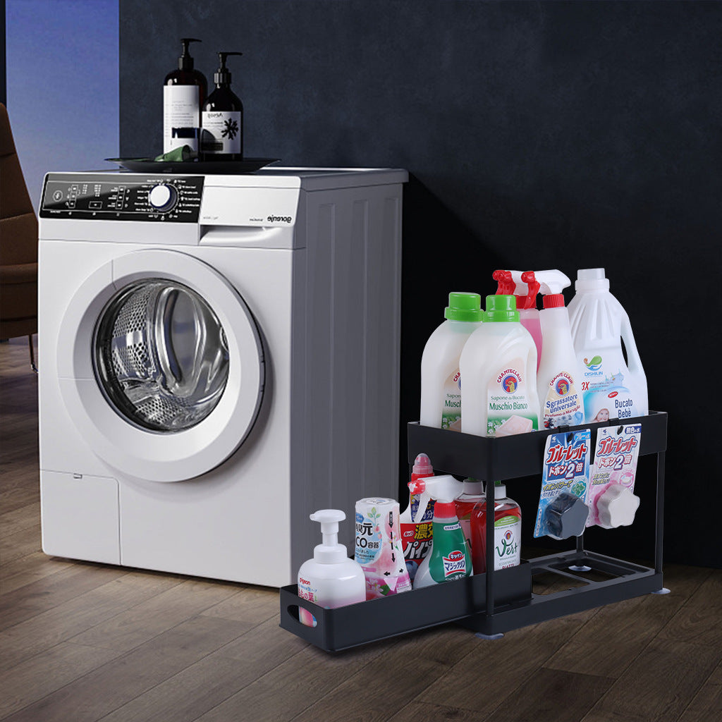 2-Tier Pull-Out Under-Sink Organizer