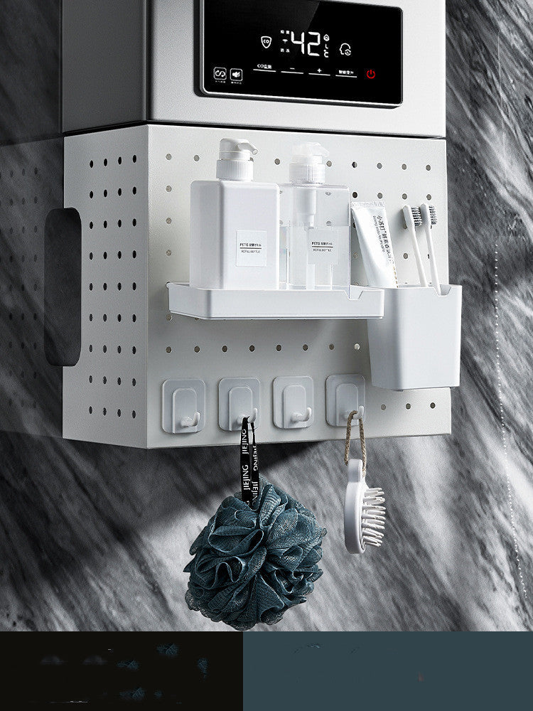 Wall-Mounted Stainless Steel Kitchen Shelf