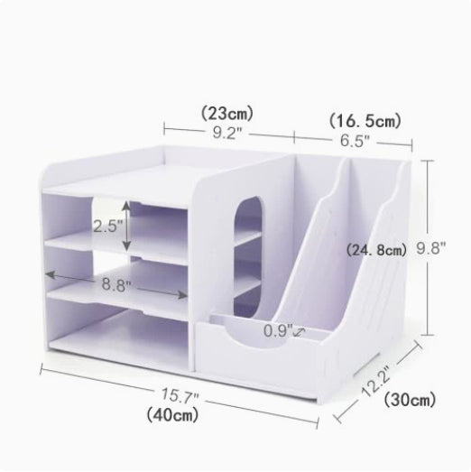 Desktop File and Paper Organizer