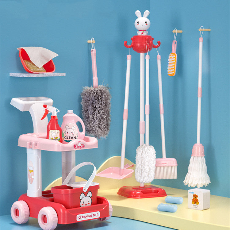 Kids' Pretend Play Cleaning Set