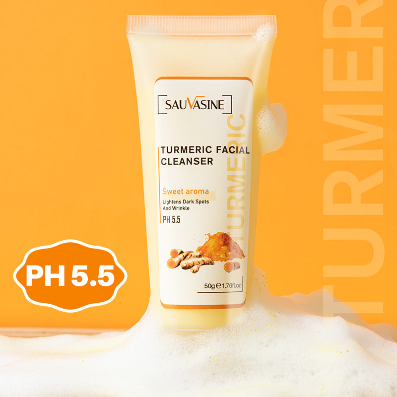 Turmeric Facial Cleanser and Moisturizer