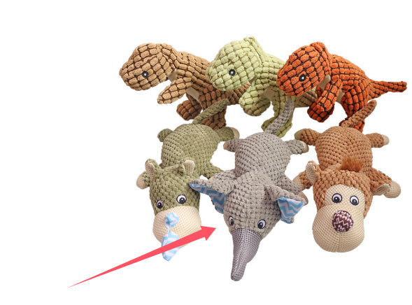 Squeaky Plush Dog Toy