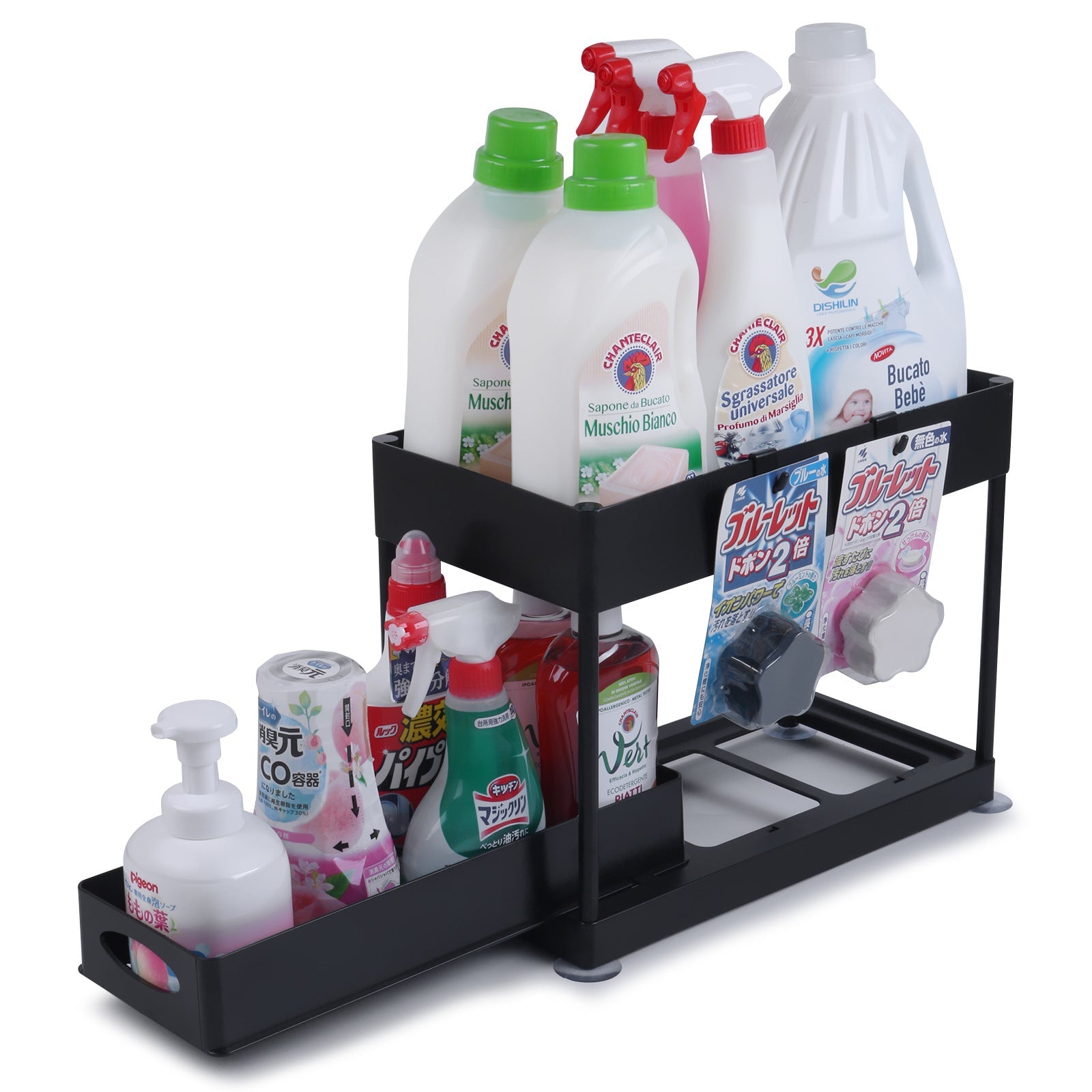 2-Tier Pull-Out Under-Sink Organizer