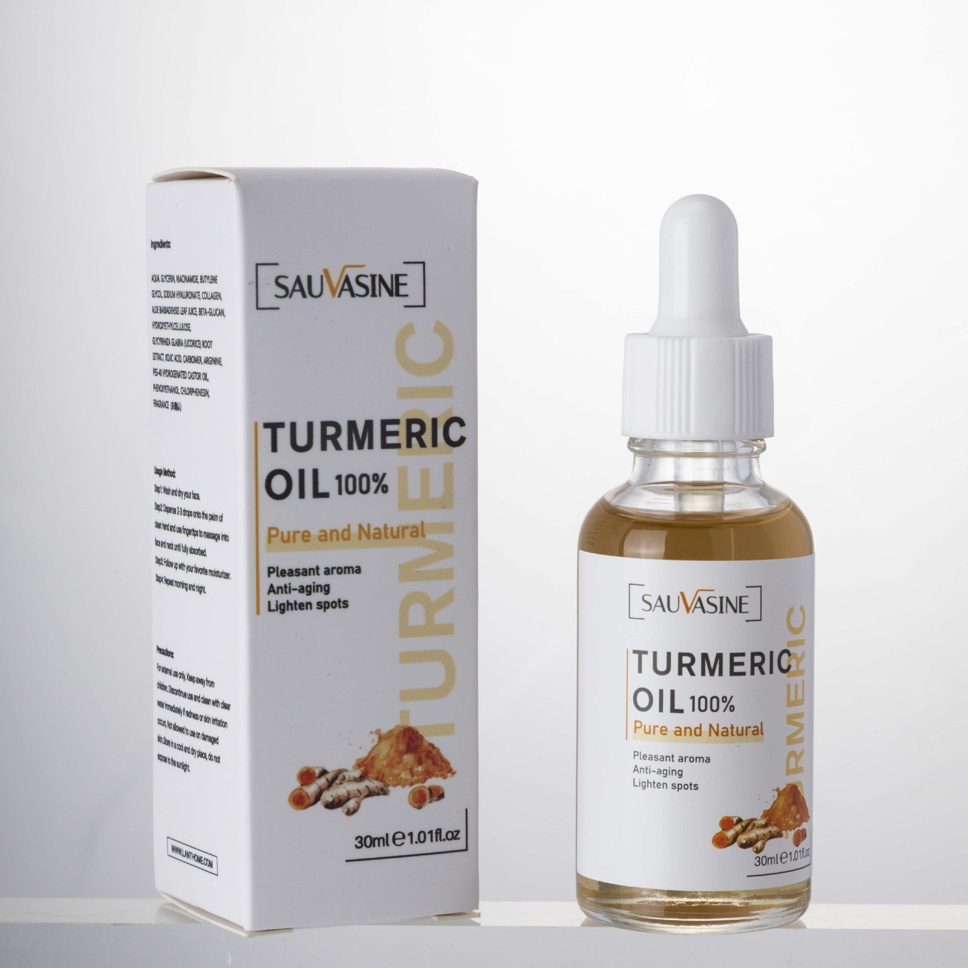 Turmeric Facial Cleanser and Moisturizer