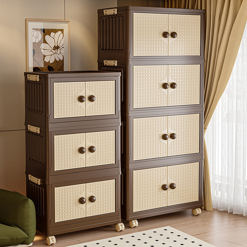 Foldable Plastic Storage Cabinet