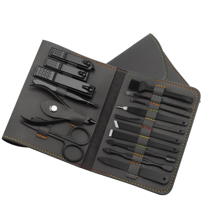 16-Piece Manicure and Pedicure Set with Case